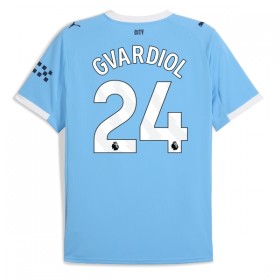 Manchester City Gvardiol 24 Hjemmedrakt 2025-26 Kortermet